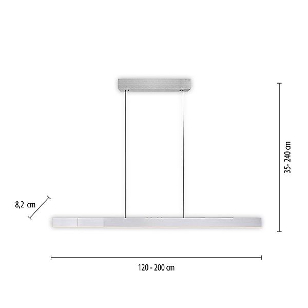 Paul Neuhaus LED Pendelleuchte LED Pendellampe günstig online kaufen