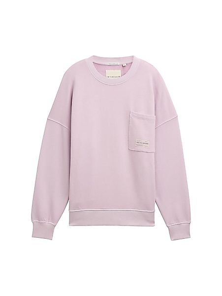 TOM TAILOR Sweatshirt Oversize Sweatshirt mit günstig online kaufen