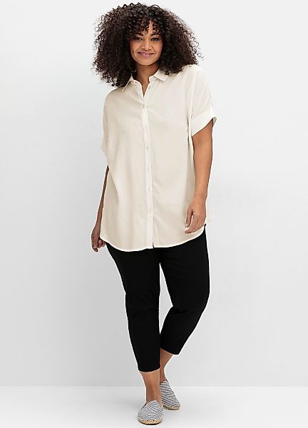 Sheego Klassische Bluse Hemdbluse günstig online kaufen
