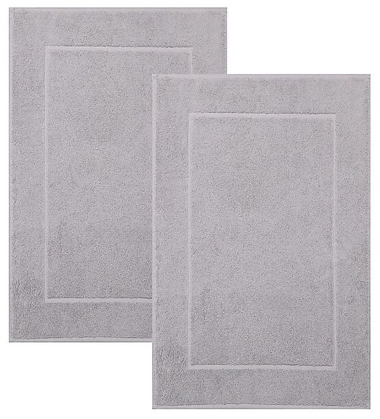 Betz Badematte 2 Stück Badvorleger Premium Badteppich Größe 50x70 cm, unbes günstig online kaufen
