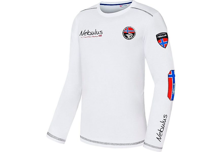 Nebulus Sweatshirt BOOGY, Q972 - Herren, weiß, 3XL günstig online kaufen