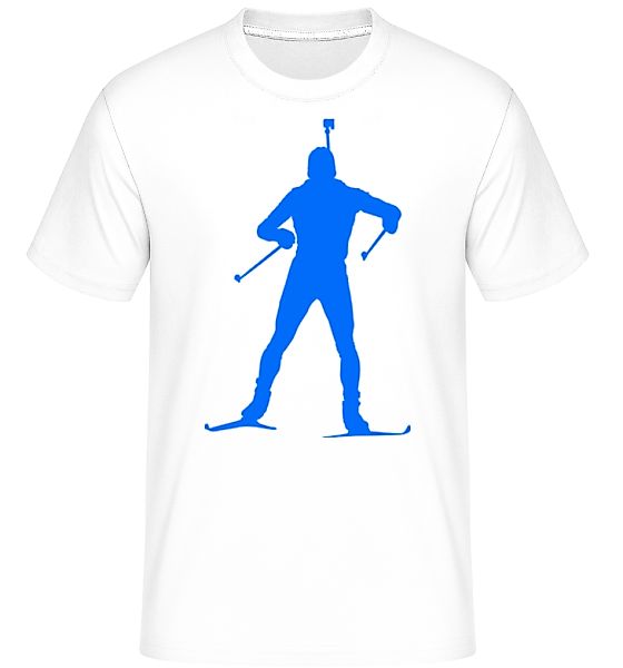 Biathlon Blue · Shirtinator Männer T-Shirt günstig online kaufen