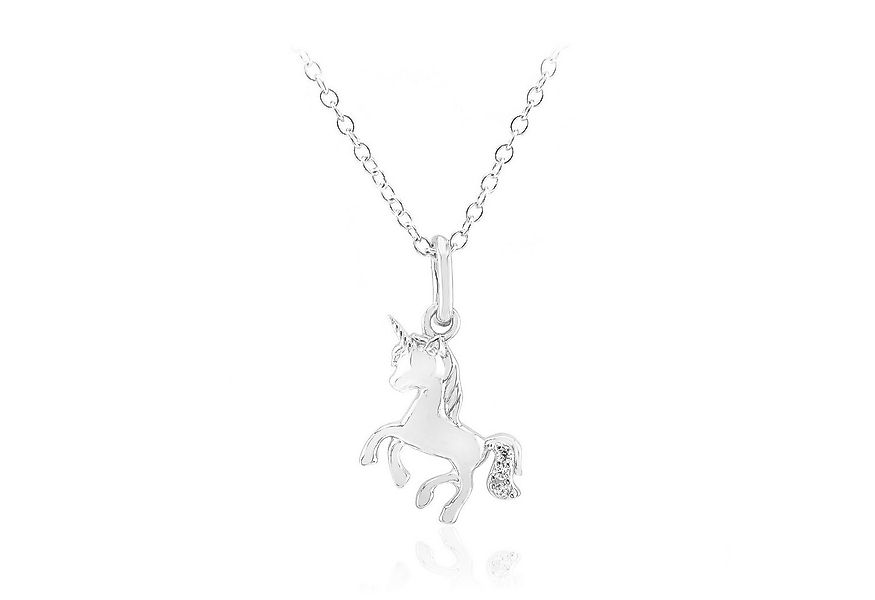 Cavill Silberkette Cavill Sterlingsilber Zirkon-Halskette mit Einhorn Anhän günstig online kaufen