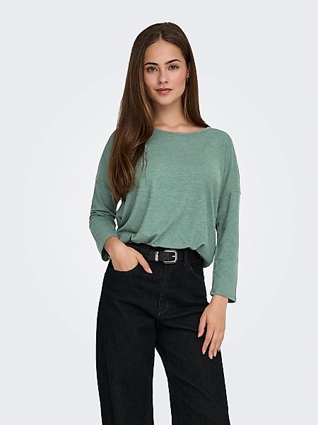 ONLY "ONLGLAMOUR 3/4 TOP JRS NOOS" Materialmix, loose fit günstig online kaufen