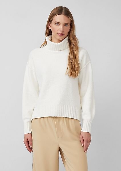 s.Oliver Longpullover Strickpullover Kuscheliger Strickpullover mit günstig online kaufen