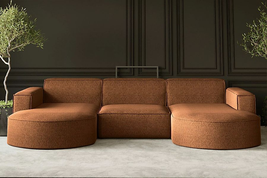 Kaiser Möbel Ecksofa Sofa U form, günstig online kaufen