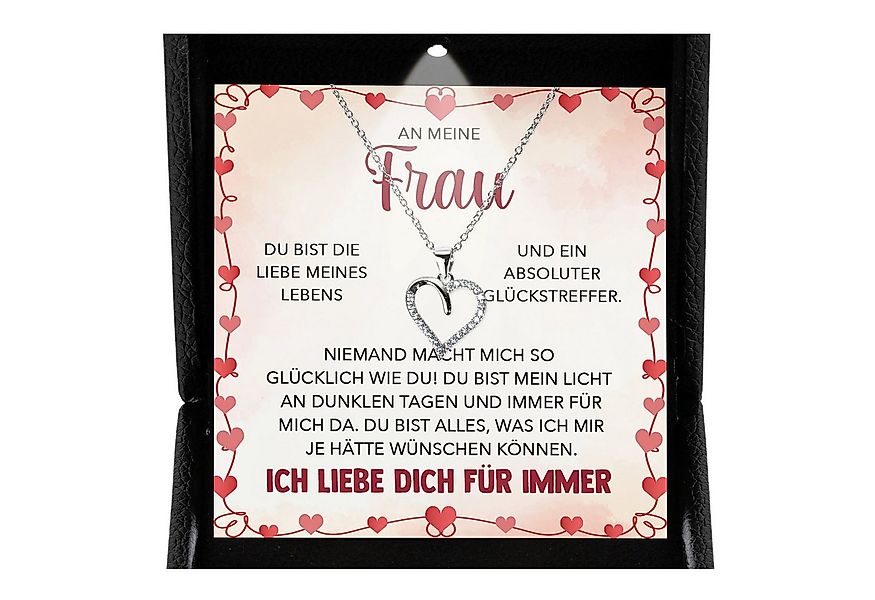 22Feels Schmuckset An Meine Frau Ich Liebe Dich Kette Ehefrau Geschenk Hoch günstig online kaufen