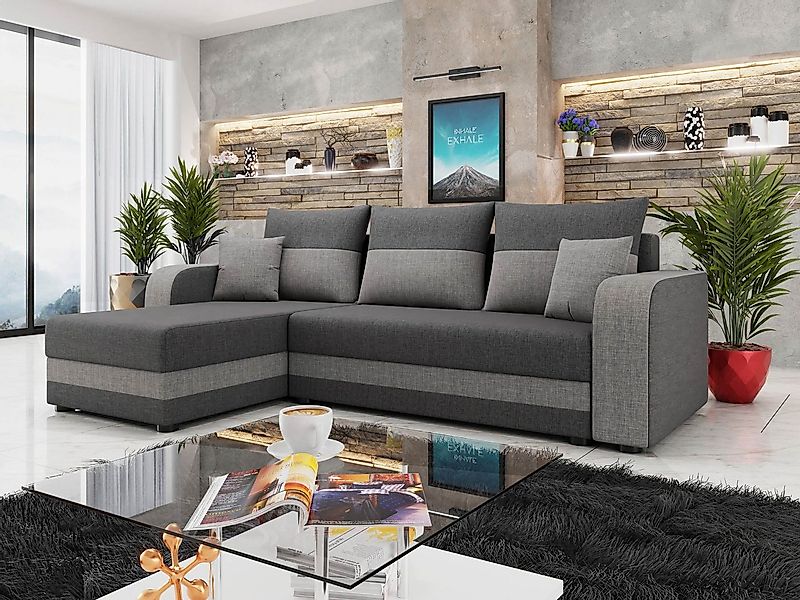 MIRJAN24 Ecksofa Hewlet Bis, mit Bettkasten günstig online kaufen