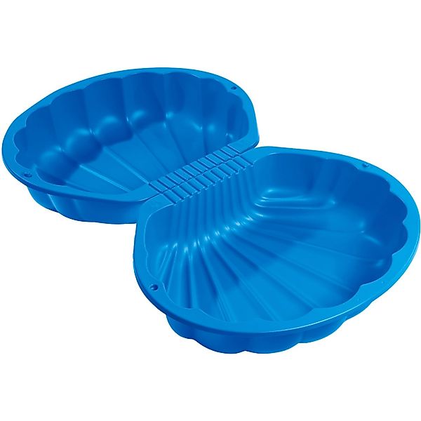 Big Sand- und Wassermuschel 73 cm x 88 cm x 22 cm Blau günstig online kaufen