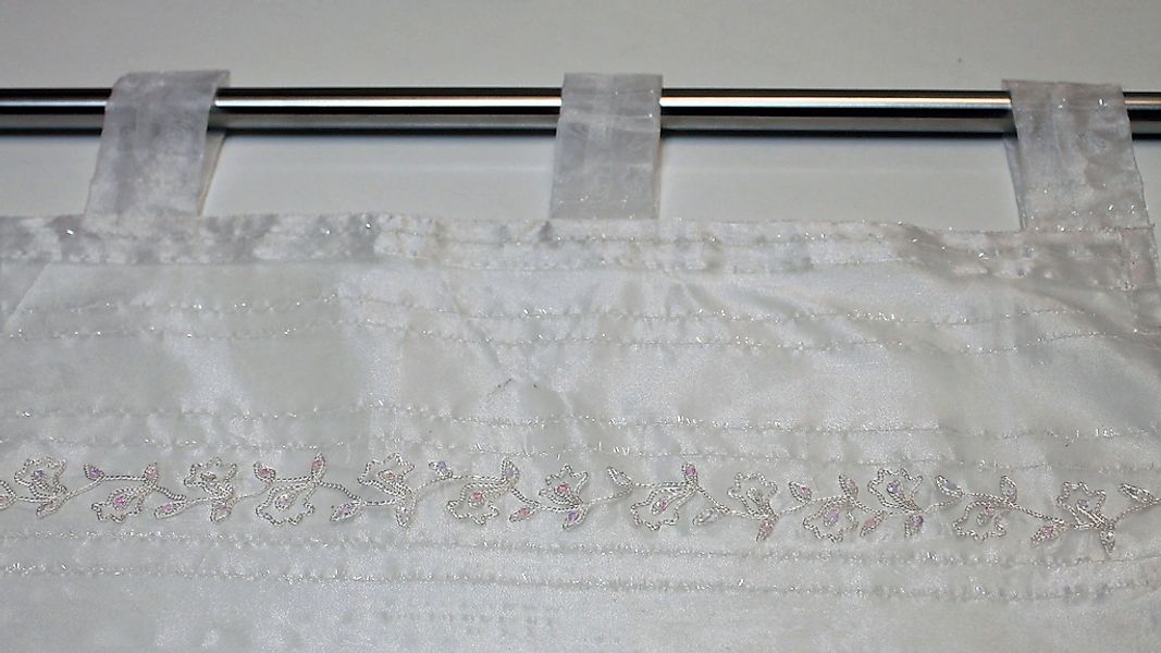 HOSSNER - ART OF HOME DECO Gardine "Hallwylersee" Schlaufen 1 tlg. Schlaufe günstig online kaufen
