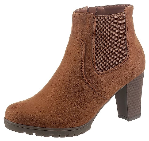 CITY WALK Stiefelette mit seitlichem Stretcheinsatz günstig online kaufen