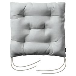 Stuhlkissen Thomas mit Bindeschnur, hellgrau, 38 x 38 x 8 cm, Outdoor Oasis günstig online kaufen