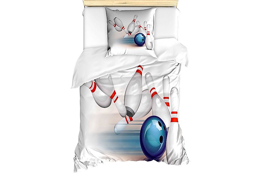 Abakuhaus Bettwäsche Milbensicher Allergiker geeignet mit Kissenbezug, Micr günstig online kaufen