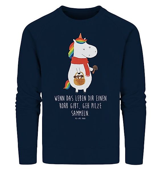 Mr. & Mrs. Panda Longpullover Einhorn Pilz Größe M - French Navy - Geschenk günstig online kaufen