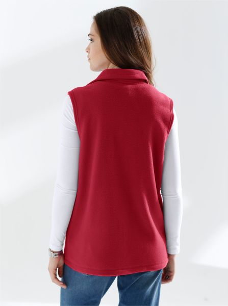 Sieh an! Fleeceweste Fleeceweste Länge ca. günstig online kaufen