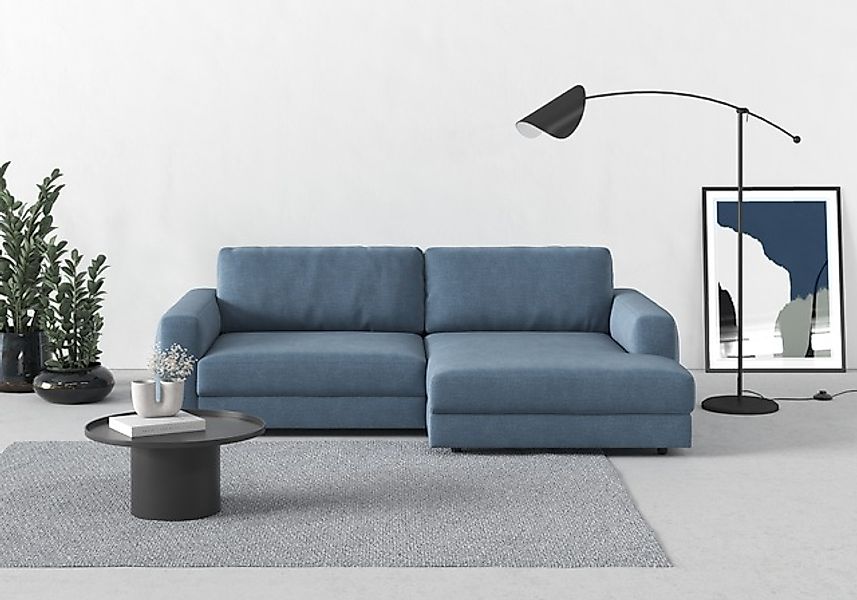 TRENDMANUFAKTUR Ecksofa »Bourbon, Mega Designsofa mit tollem Sitzkomfort, B günstig online kaufen