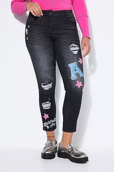 Angel of Style Röhrenjeans Jeans Emma Slim Fit 5-Pocket destroyed Prints günstig online kaufen
