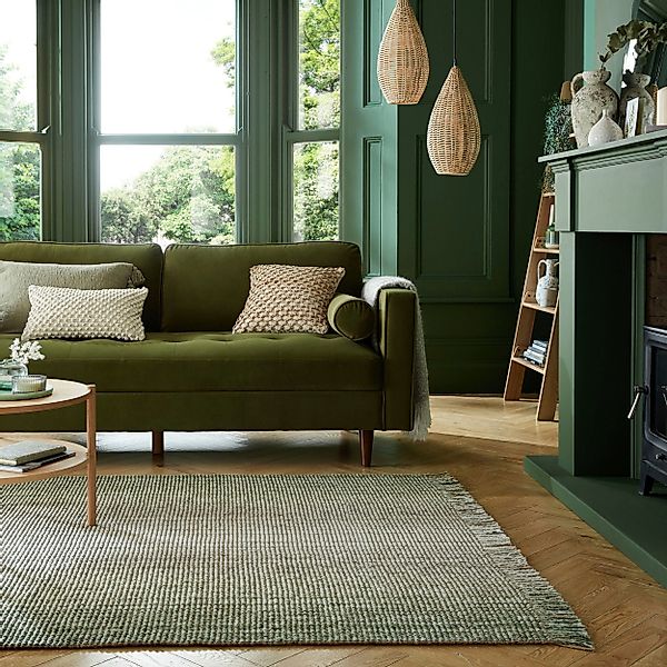 FLAIR RUGS Teppich Jute Ombre, rechteckig, günstig online kaufen