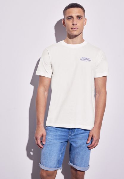 STREET ONE MEN T-Shirt mit Rundhalsausschnitt günstig online kaufen