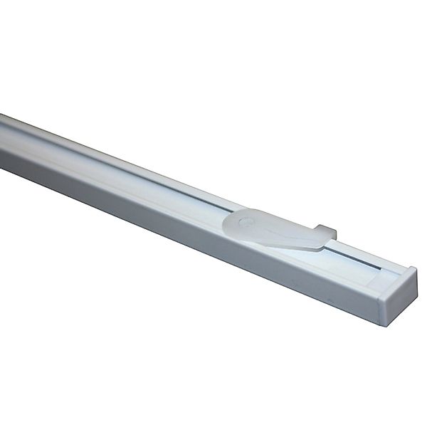 GARDINIA Vorhangschiene »Aluminium-Vorhangschienen Set 1-Lauf Lucy«, 1 läuf günstig online kaufen