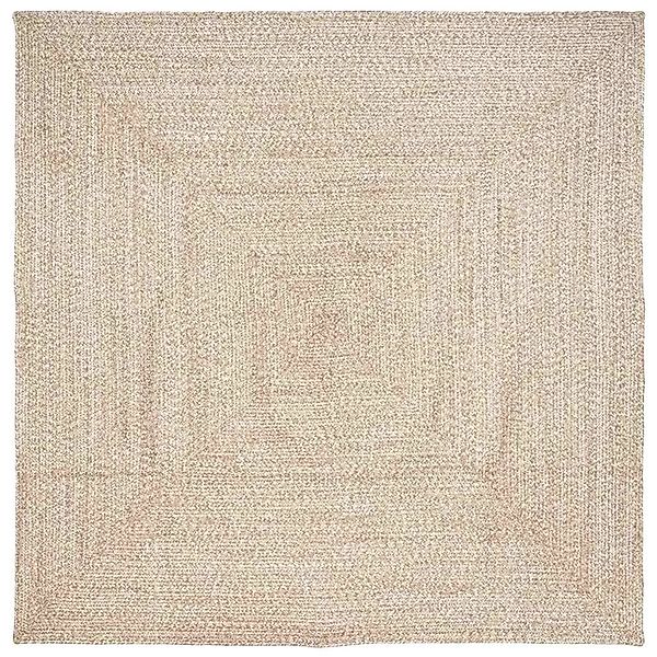 vidaXL Bereichsteppich Braun 200 x 200 cm Jute 42010482 günstig online kaufen