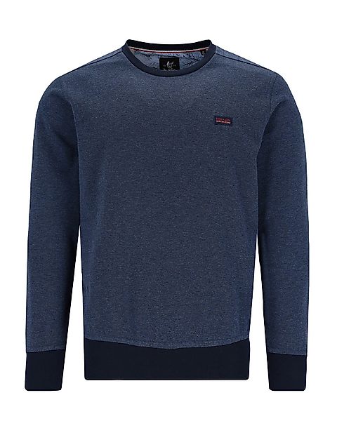 Hajo Sweatshirt Rundhalssweatshirt mit Steppung im günstig online kaufen