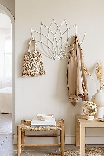 moebel-direkt-online Wandgarderobe Lotos (Design-Garderobe), aus Metall günstig online kaufen