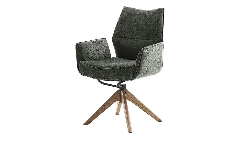 Esszimmerstuhl drehbar Eno ¦ grün ¦ Maße (cm): B: 64 H: 91 T: 65.0 Stühle > günstig online kaufen