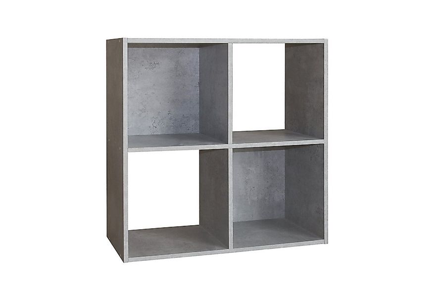HTI-Living Standregal Regal 60x60 Thekla Beton, Stück 1-tlg., Standregal 4 günstig online kaufen