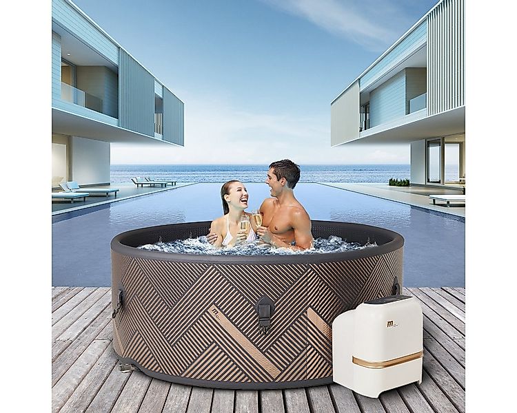 mSpa Whirlpool Outdoor Frame Mono F-MO062 Pool, (Whirlpool Outdoor 6 Person günstig online kaufen