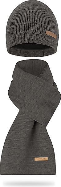 normani Strickmütze Winterset mit Mütze und günstig online kaufen
