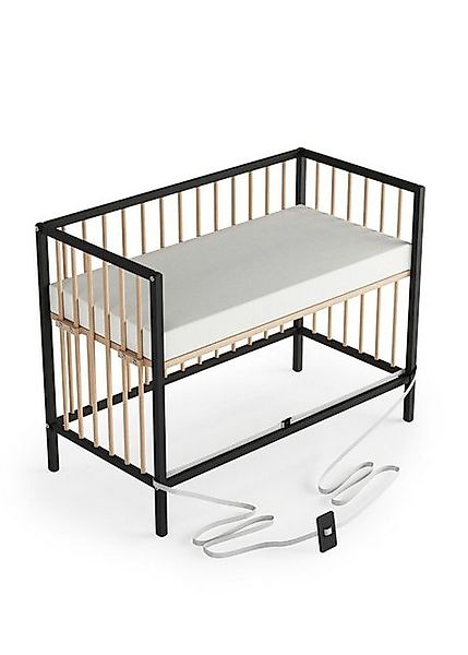 Sämann Beistellbett Beistellbett 60x120 cm Matratze SleepPlus & Umbauseite günstig online kaufen