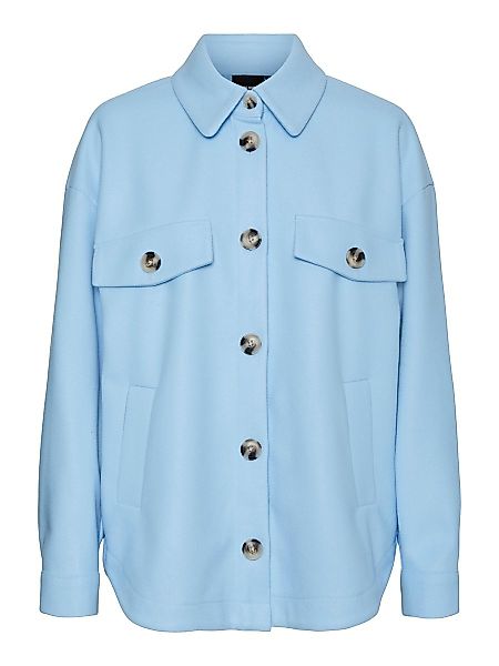 VERO MODA Hemd Jacke Damen Blau günstig online kaufen