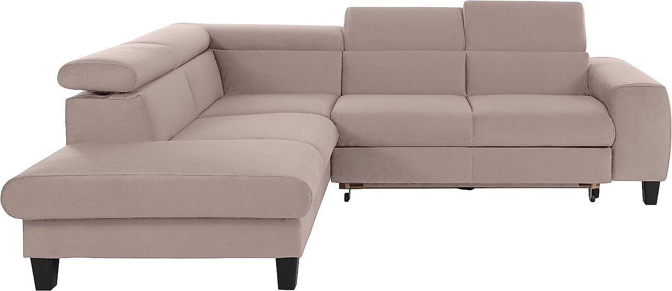 COTTA Ecksofa Morven L-Form mit Kopfteilverstellung, günstig online kaufen