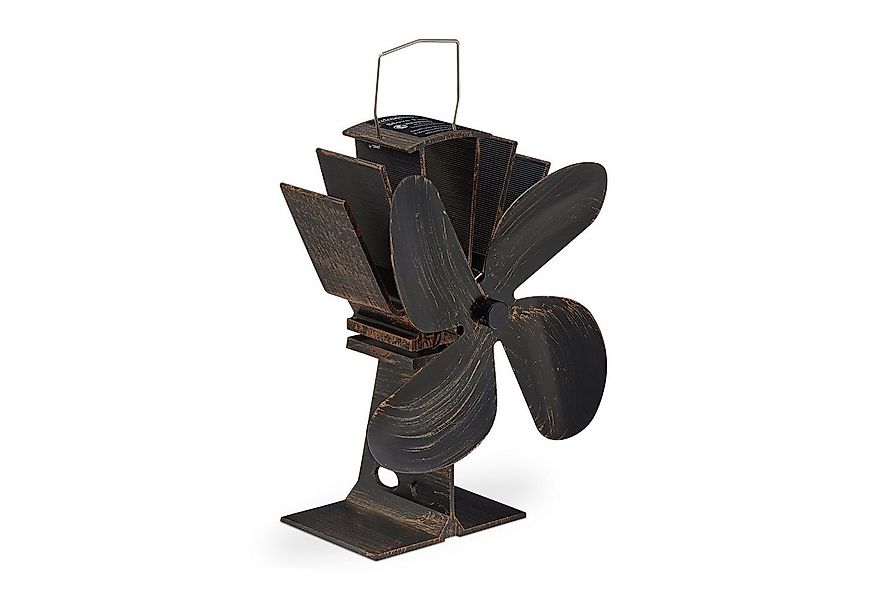relaxdays Kaminventilator Ofenventilator ohne Strom Vintage günstig online kaufen