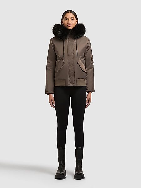 khujo Bomberjacke "TYLA" mit Kapuze günstig online kaufen