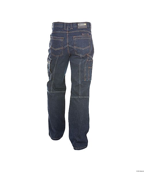 Dassy Arbeitshose Stretch-Arbeitsjeans mit Kniepolstertaschen Knoxville günstig online kaufen