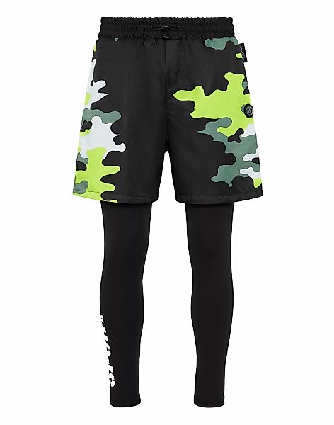 PLEIN SPORT Laufhose "Jogginghose Camouflage" günstig online kaufen