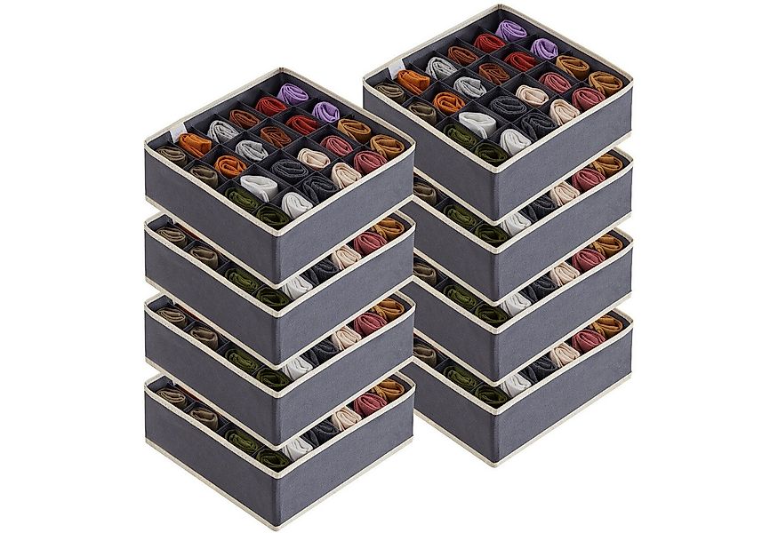 Lifewit Aufbewahrungsdose Socken Unterwäsche Schubladen Organizer,24 Zellen günstig online kaufen