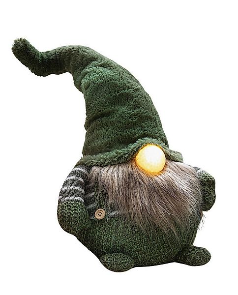 Dekoleidenschaft Wichtel in grün, 50 cm hoch, mit LED-Beleuchtung, Batterie günstig online kaufen