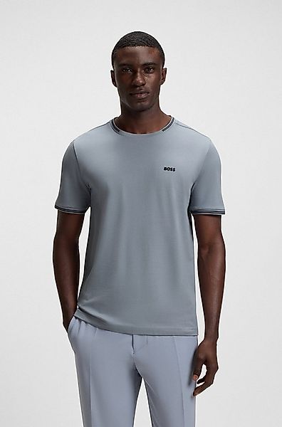 BOSS GREEN T-Shirt Taul aus softem Stretch-Baumwoll-Piqué, Regular Fit, Küh günstig online kaufen