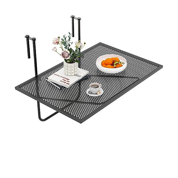COSTWAY Balkonhängetisch klappbar, Balkontisch klein, Terrassetisch günstig online kaufen