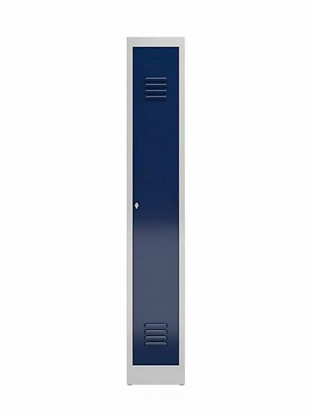 Steelboxx Spind ClassiX Garderobenschrank, 1 Abteil, 1800 x 310 x 500 mm (1 günstig online kaufen