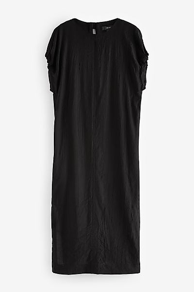 Next Midikleid Kurzärmeliges, gerafftes, enges Midikleid günstig online kaufen