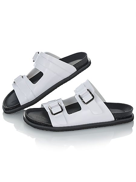 MIALUSSO Sandale Pantolette in Lack-Optik günstig online kaufen