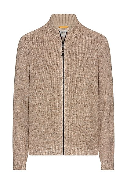 camel active Strickjacke mit Logo Stickerei günstig online kaufen