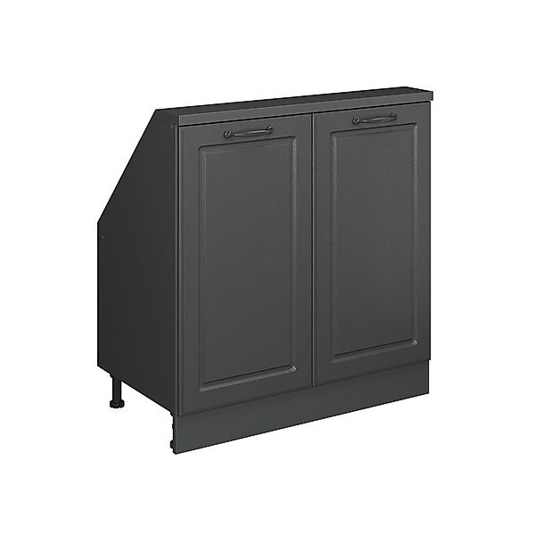 Vicco Unterschrank R-Line, Anthrazit Landhaus/Anthrazit, 80 günstig online kaufen