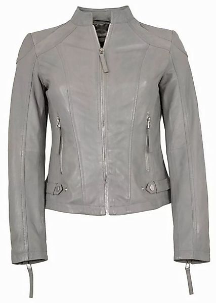 Jilani Lederjacke Imala#KJ Jilani - Damen Lederjacke Lammnappa mondstein gr günstig online kaufen