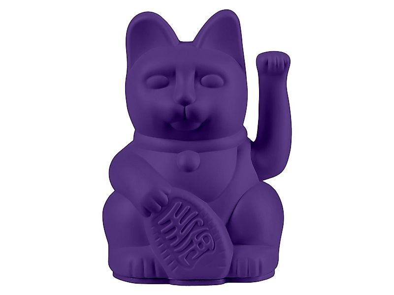 Donkey Products Dekofigur Lucky Cat Mini Winkekatze violet 10cm günstig online kaufen