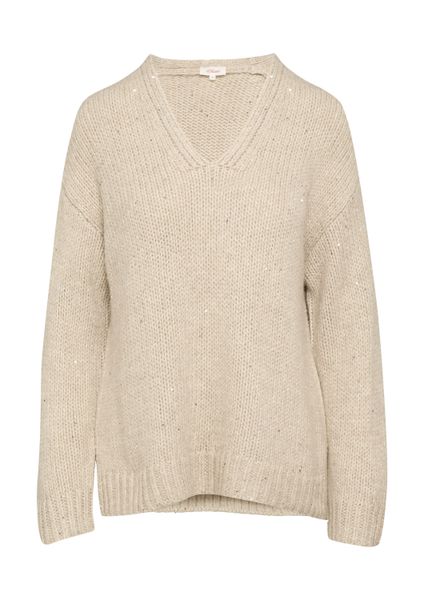 s.Oliver Longpullover Strickpullover Oversized Strickpullover mit günstig online kaufen